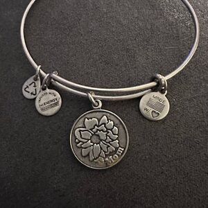 Alex and Ani Silver Charm Bracelet